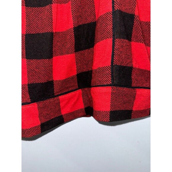 Faherty buffalo plaid sleeveless dress size small - Picture 2 of 8